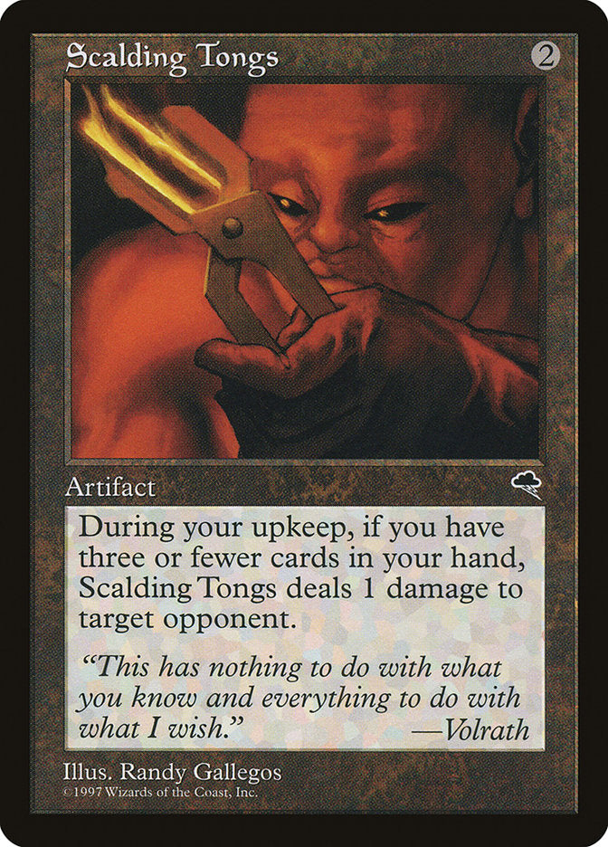 Scalding Tongs [Tempest] | Game Haven TX