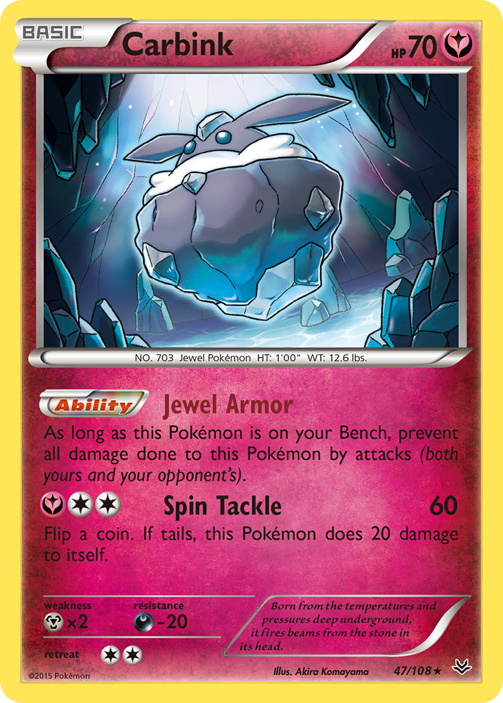 Carbink (47/108) [XY: Roaring Skies] | Game Haven TX