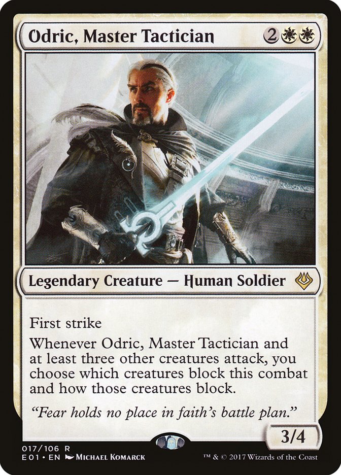 Odric, Master Tactician [Archenemy: Nicol Bolas] | Game Haven TX