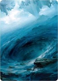 Island 3 Art Card [Zendikar Rising Art Series] | Game Haven TX