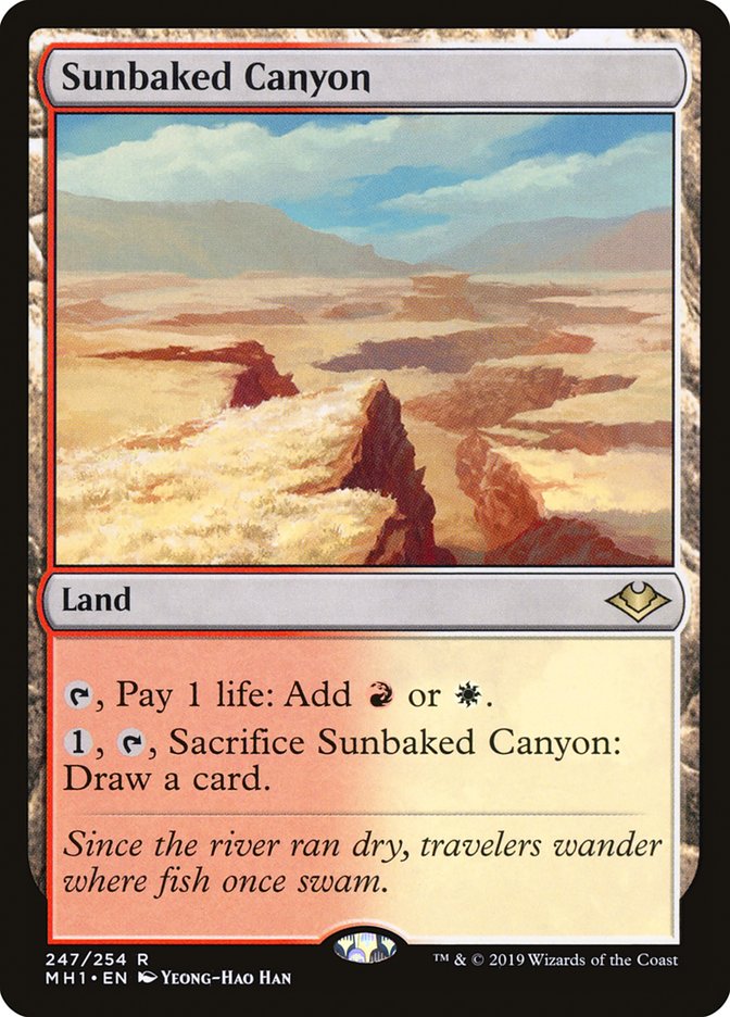 Sunbaked Canyon [Modern Horizons] | Game Haven TX