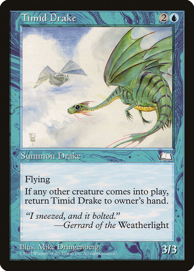 Timid Drake [Weatherlight] | Game Haven TX