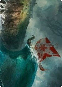 Run Ashore Art Card [Kaldheim: Art Series] | Game Haven TX