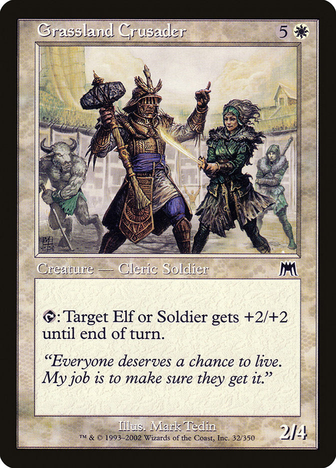 Grassland Crusader [Onslaught] | Game Haven TX
