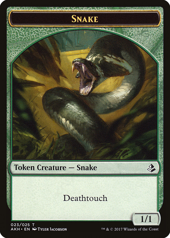 Snake [Amonkhet Tokens] | Game Haven TX