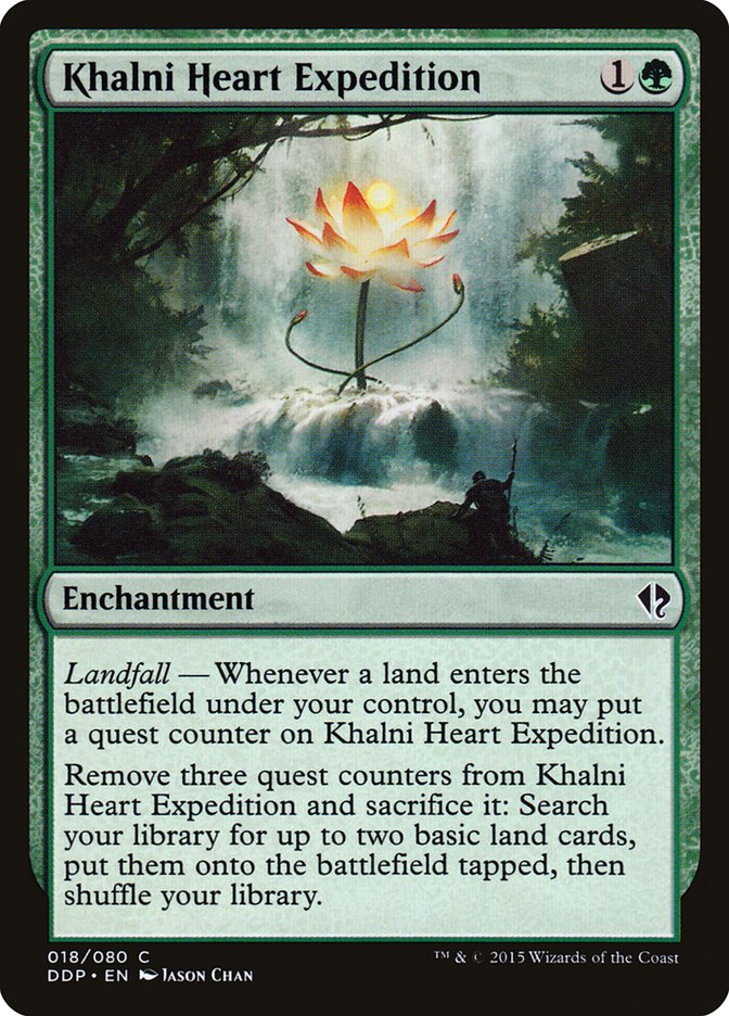 Khalni Heart Expedition [Duel Decks: Zendikar vs. Eldrazi] | Game Haven TX