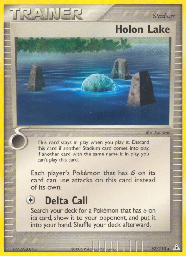 Holon Lake (87/110) [EX: Holon Phantoms] | Game Haven TX