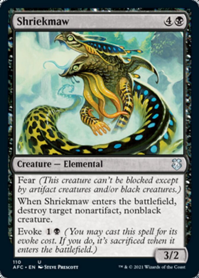 Shriekmaw [Dungeons & Dragons: Adventures in the Forgotten Realms Commander] | Game Haven TX