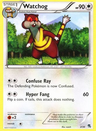 Watchog (2/30) [Black & White: Trainer Kit - Zoroark] | Game Haven TX