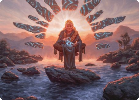 Jadzi, Oracle of Arcavios Art Card [Strixhaven: School of Mages Art Series] | Game Haven TX