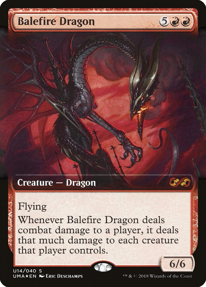 Balefire Dragon [Ultimate Box Topper] | Game Haven TX