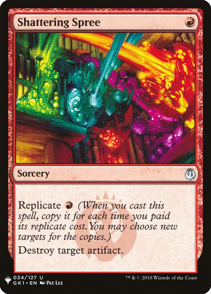Shattering Spree [Mystery Booster] | Game Haven TX