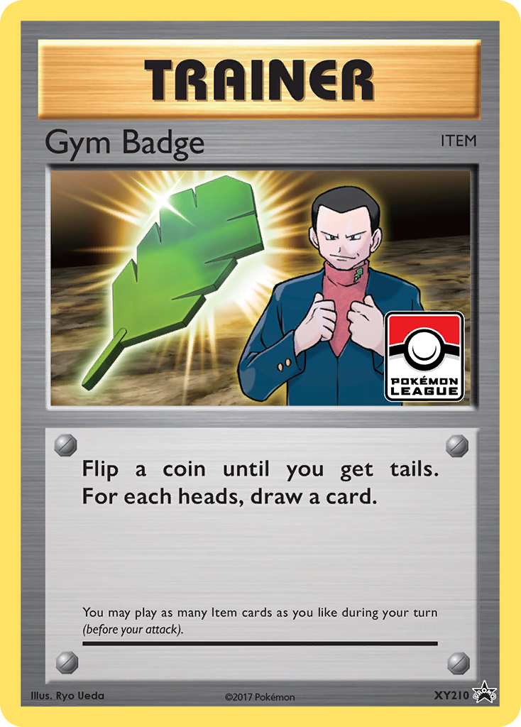 Gym Badge (XY210) (Giovanni) [XY: Black Star Promos] | Game Haven TX