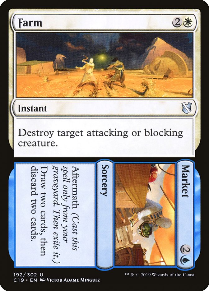 Farm // Market [Commander 2019] | Game Haven TX