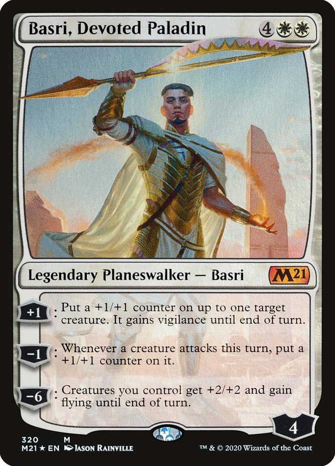 Basri, Devoted Paladin [Core Set 2021] | Game Haven TX