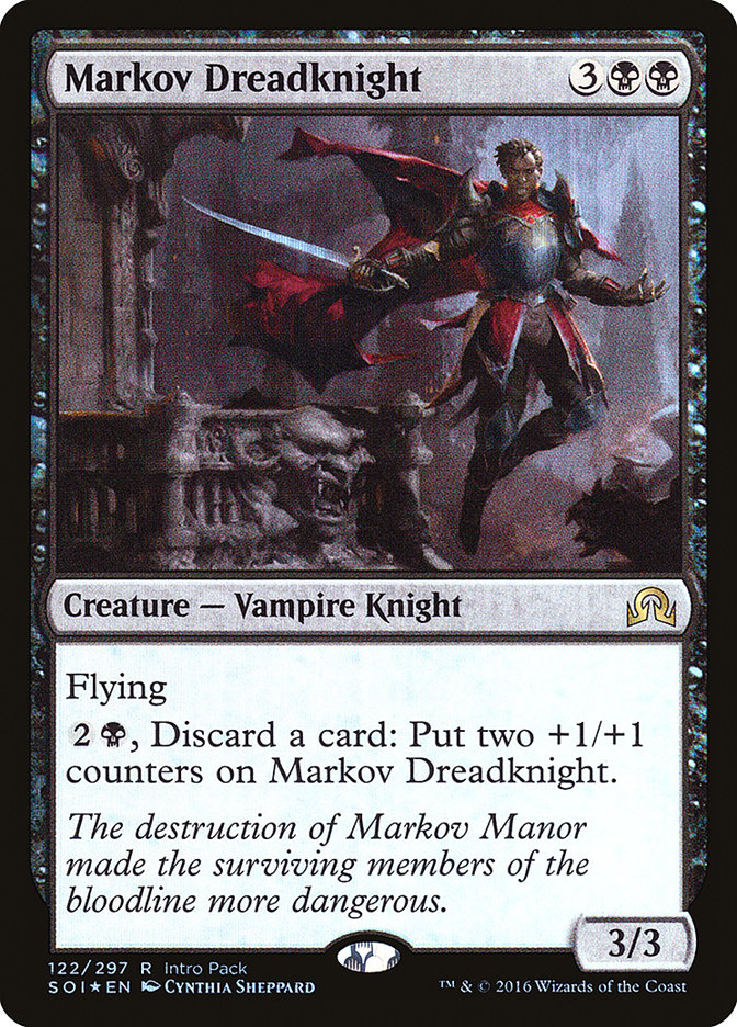 Markov Dreadknight [Shadows over Innistrad Promos] | Game Haven TX