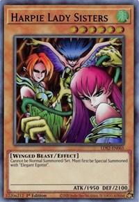 Harpie Lady Sisters (Purple) [LDS2-EN065] Ultra Rare | Game Haven TX