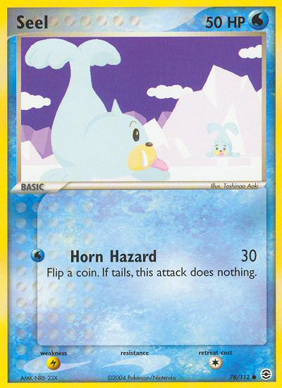 Seel (78/112) [EX: FireRed & LeafGreen] | Game Haven TX