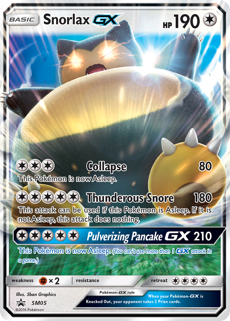 Snorlax GX (SM05) [Sun & Moon: Black Star Promos] | Game Haven TX