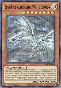 Blue-Eyes Alternative White Dragon (Green) [LDS2-EN008] Ultra Rare | Game Haven TX