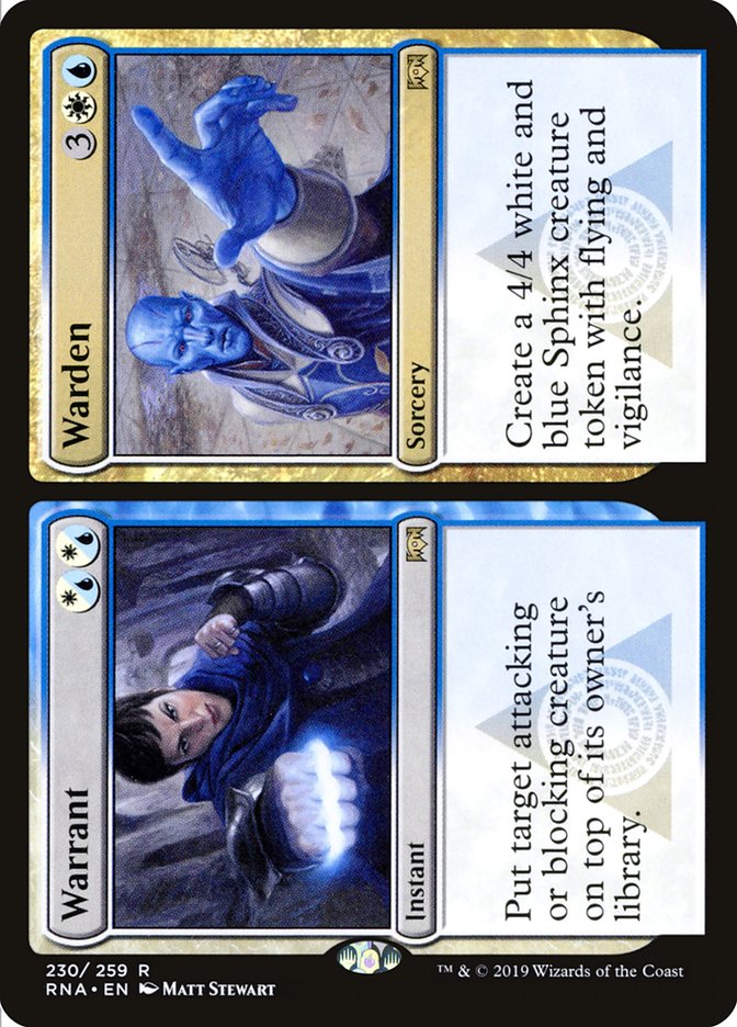 Warrant // Warden [Ravnica Allegiance] | Game Haven TX