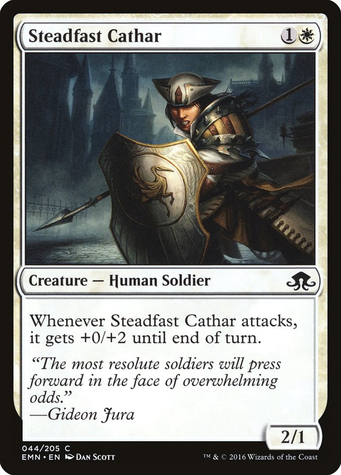 Steadfast Cathar [Eldritch Moon] | Game Haven TX