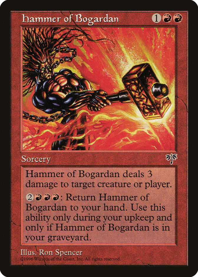 Hammer of Bogardan [Mirage] | Game Haven TX