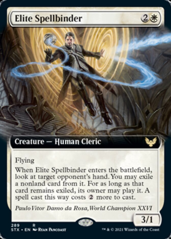 Elite Spellbinder (Extended) [Strixhaven: School of Mages] | Game Haven TX
