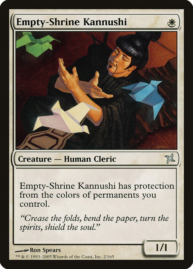 Empty-Shrine Kannushi [Betrayers of Kamigawa] | Game Haven TX
