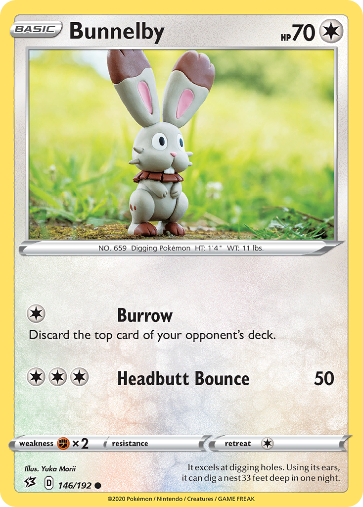 Bunnelby (146/192) [Sword & Shield: Rebel Clash] | Game Haven TX