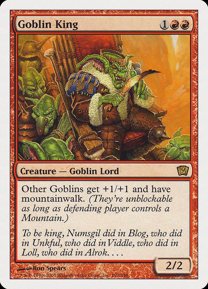 Goblin King [Ninth Edition] | Game Haven TX