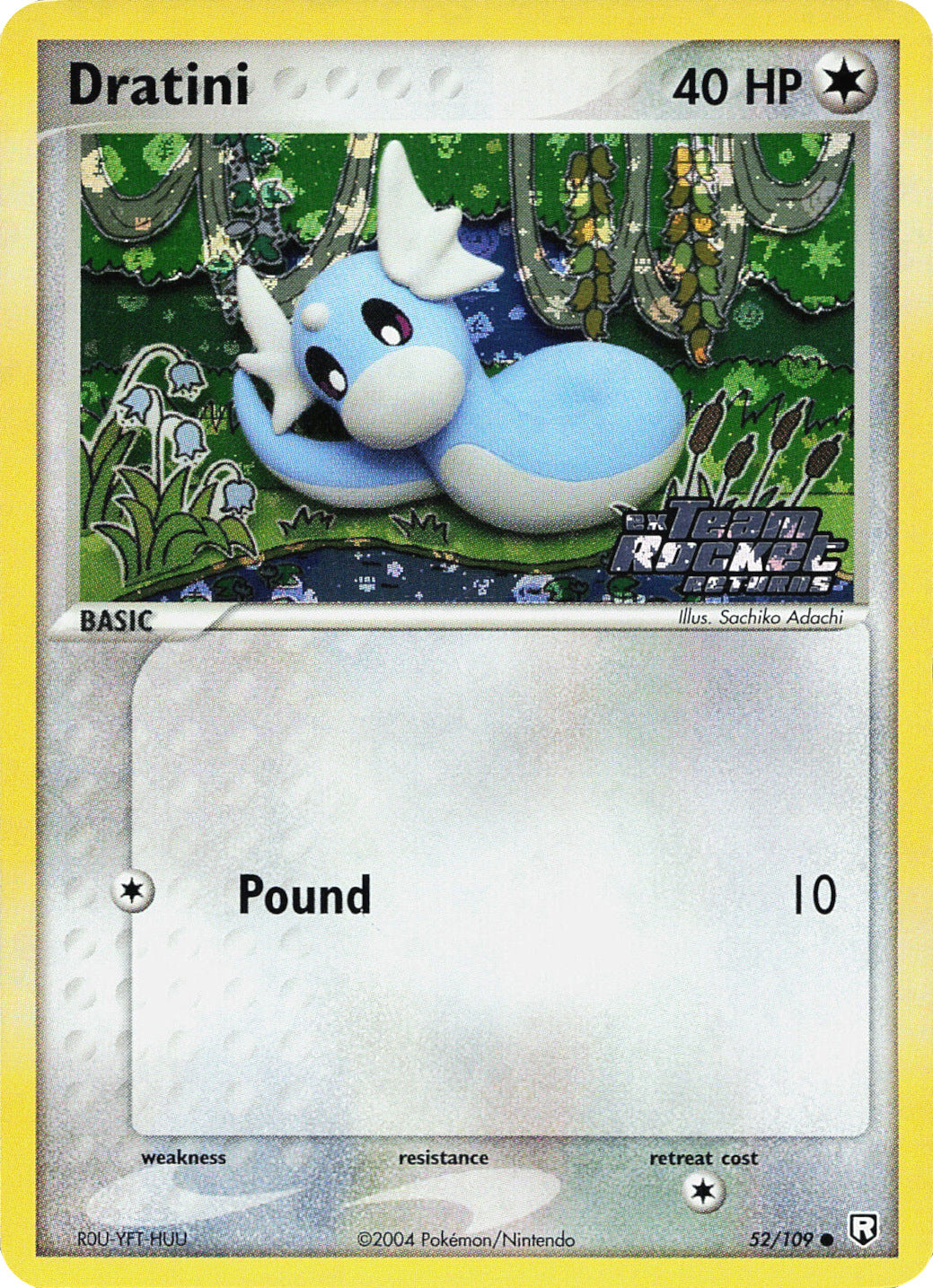 Dratini (52/109) (Stamped) [EX: Team Rocket Returns] | Game Haven TX