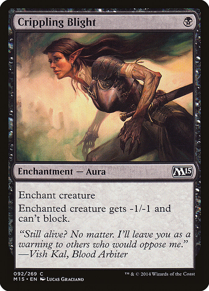 Crippling Blight [Magic 2015] | Game Haven TX