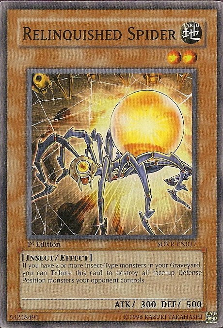 Relinquished Spider [SOVR-EN017] Common | Game Haven TX