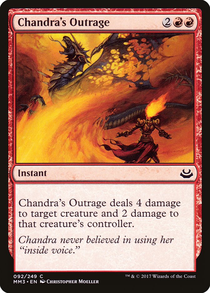 Chandra's Outrage [Modern Masters 2017] | Game Haven TX