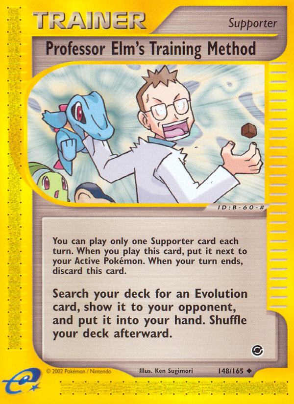 Professor Elm's Training Method (148/165) [Expedition: Base Set] | Game Haven TX