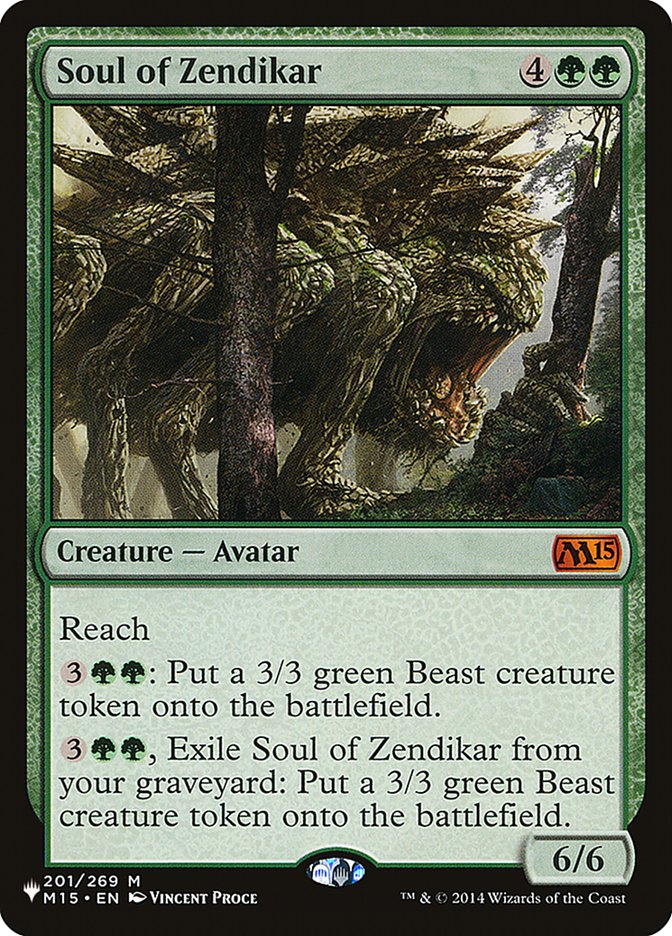 Soul of Zendikar [The List] | Game Haven TX