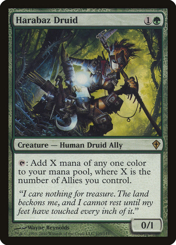 Harabaz Druid [Worldwake] | Game Haven TX
