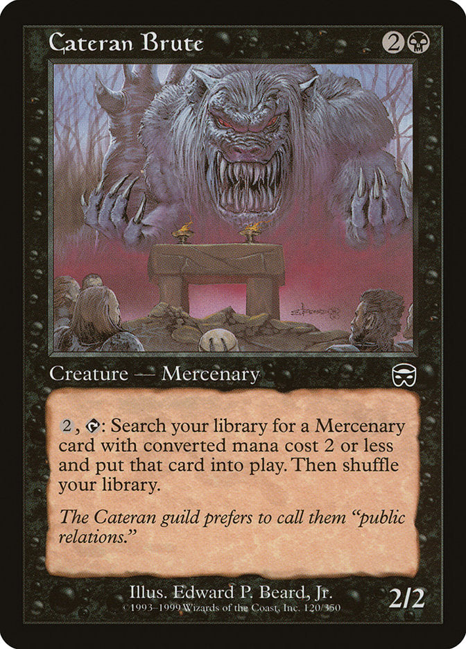 Cateran Brute [Mercadian Masques] | Game Haven TX