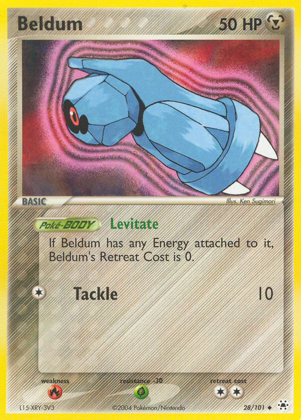 Beldum (28/101) [EX: Hidden Legends] | Game Haven TX