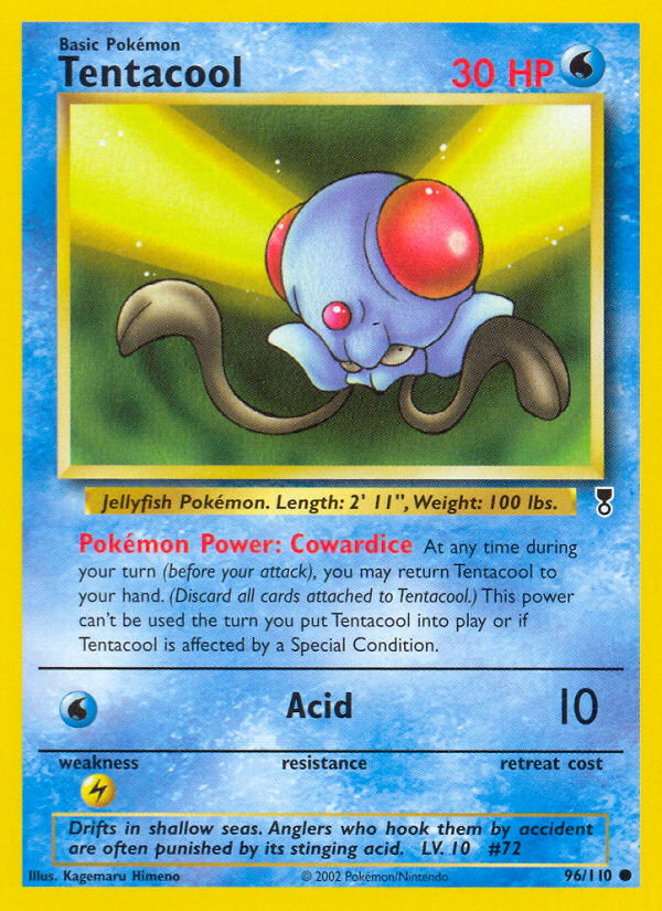 Tentacool (96/110) [Legendary Collection] | Game Haven TX