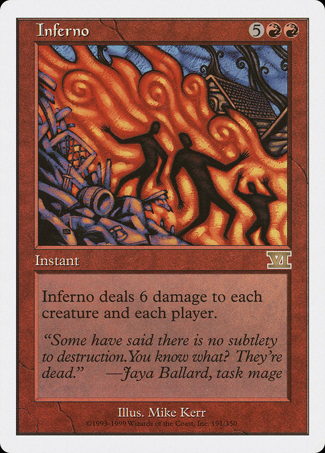 Inferno [Classic Sixth Edition] | Game Haven TX