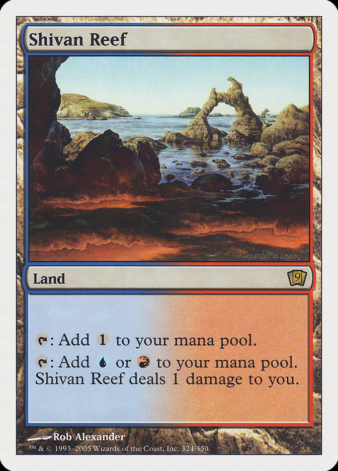 Shivan Reef [Ninth Edition] | Game Haven TX