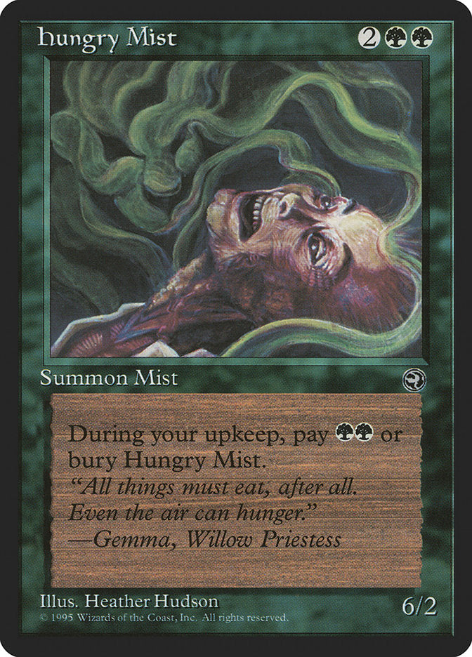 Hungry Mist (Gemma Flavor Text) [Homelands] | Game Haven TX