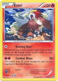 Entei (14/98) (Cosmos Holo) (Blister Exclusive) [XY: Ancient Origins] | Game Haven TX
