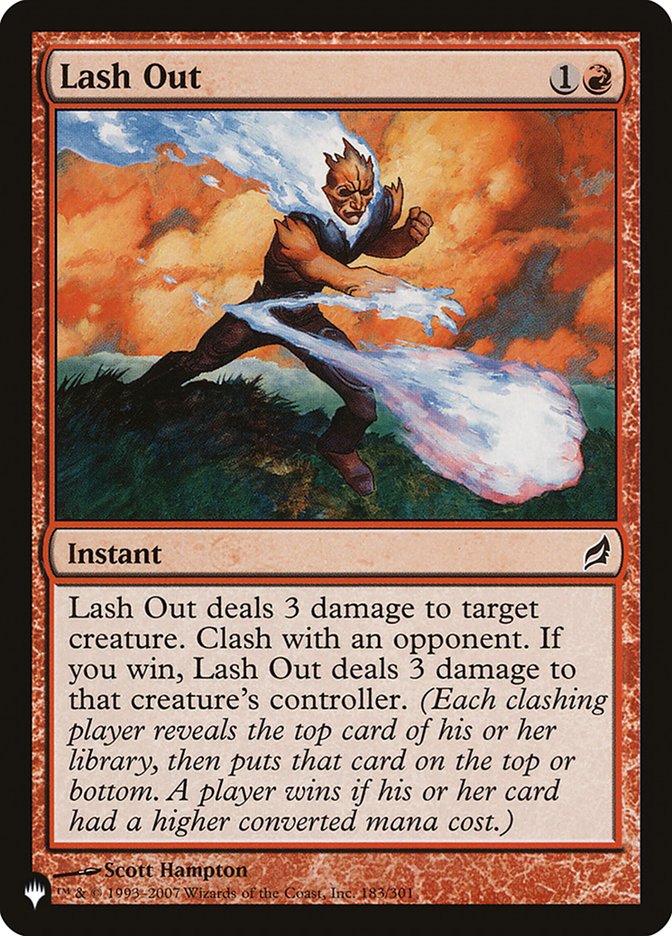 Lash Out [The List] | Game Haven TX