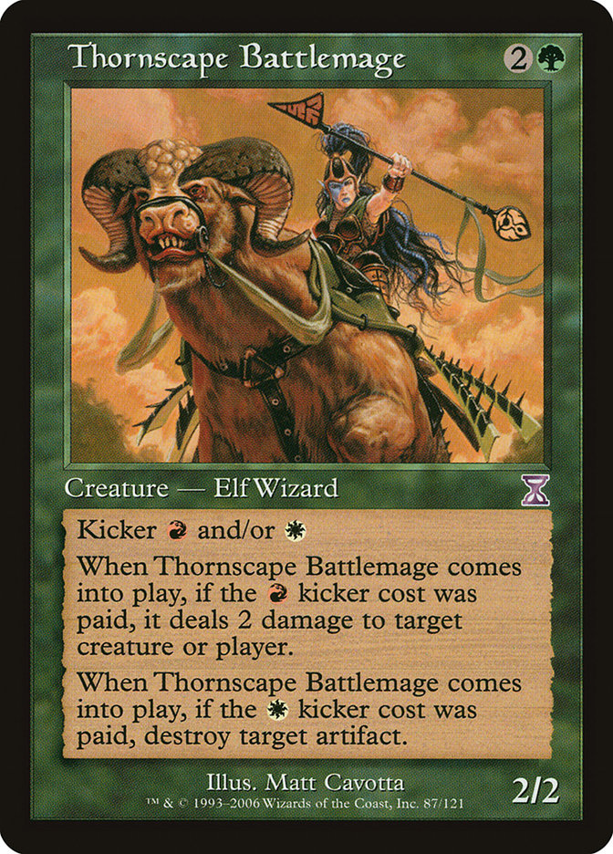 Thornscape Battlemage [Time Spiral Timeshifted] | Game Haven TX