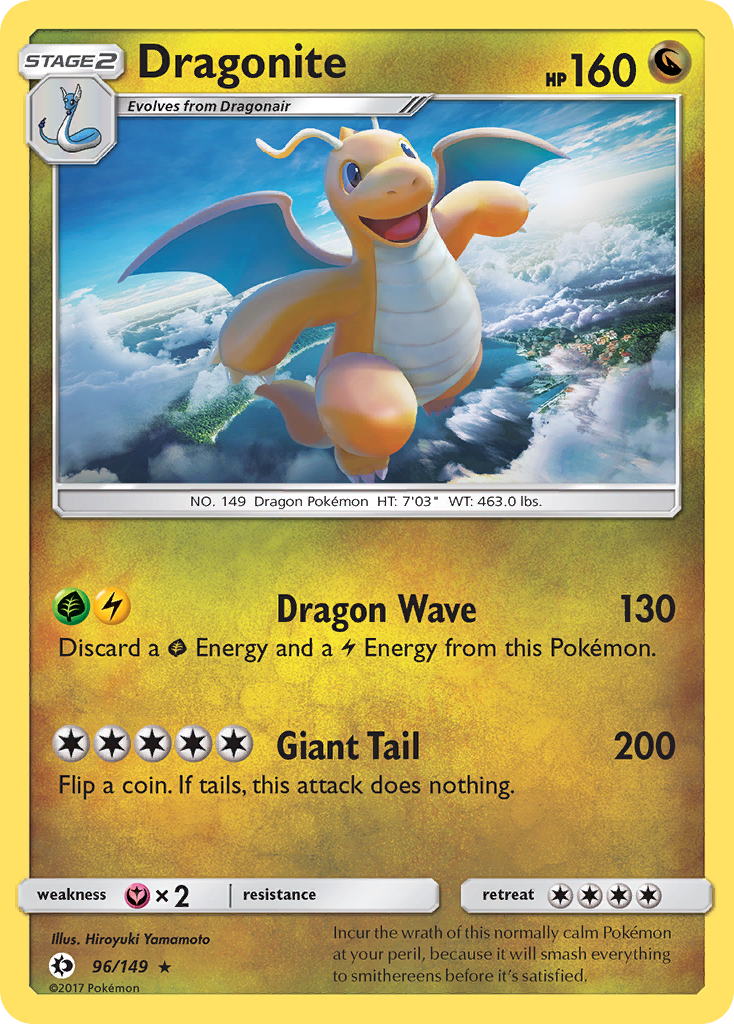 Dragonite (96/149) [Sun & Moon: Base Set] | Game Haven TX