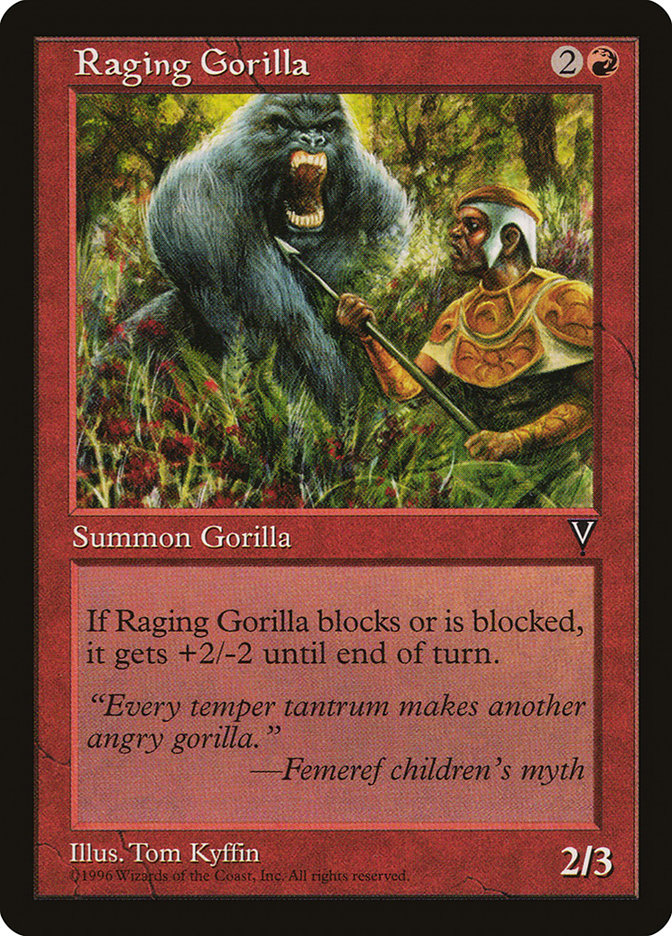 Raging Gorilla [Visions] | Game Haven TX