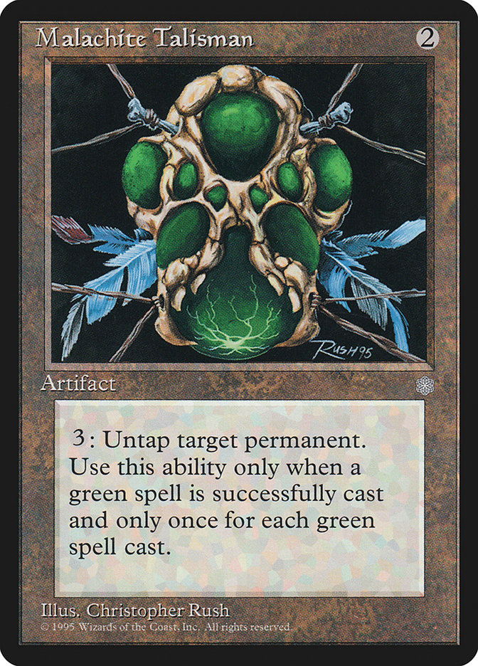 Malachite Talisman [Ice Age] | Game Haven TX